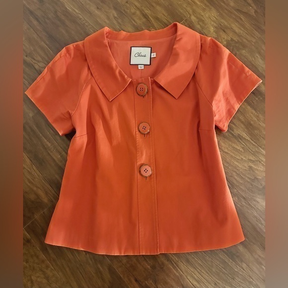 Josephine Chaus Coral 3 Button Short Sleeved Jacket - Picture 1 of 8